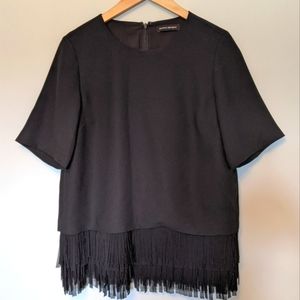 Banana Republic Top with Fringe Detail